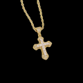 Faceted Diamond Sacred Shape Necklace