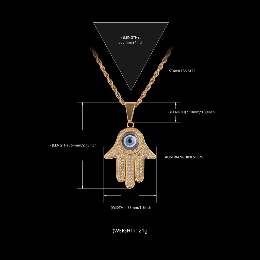 Fatima's Eye Necklace
