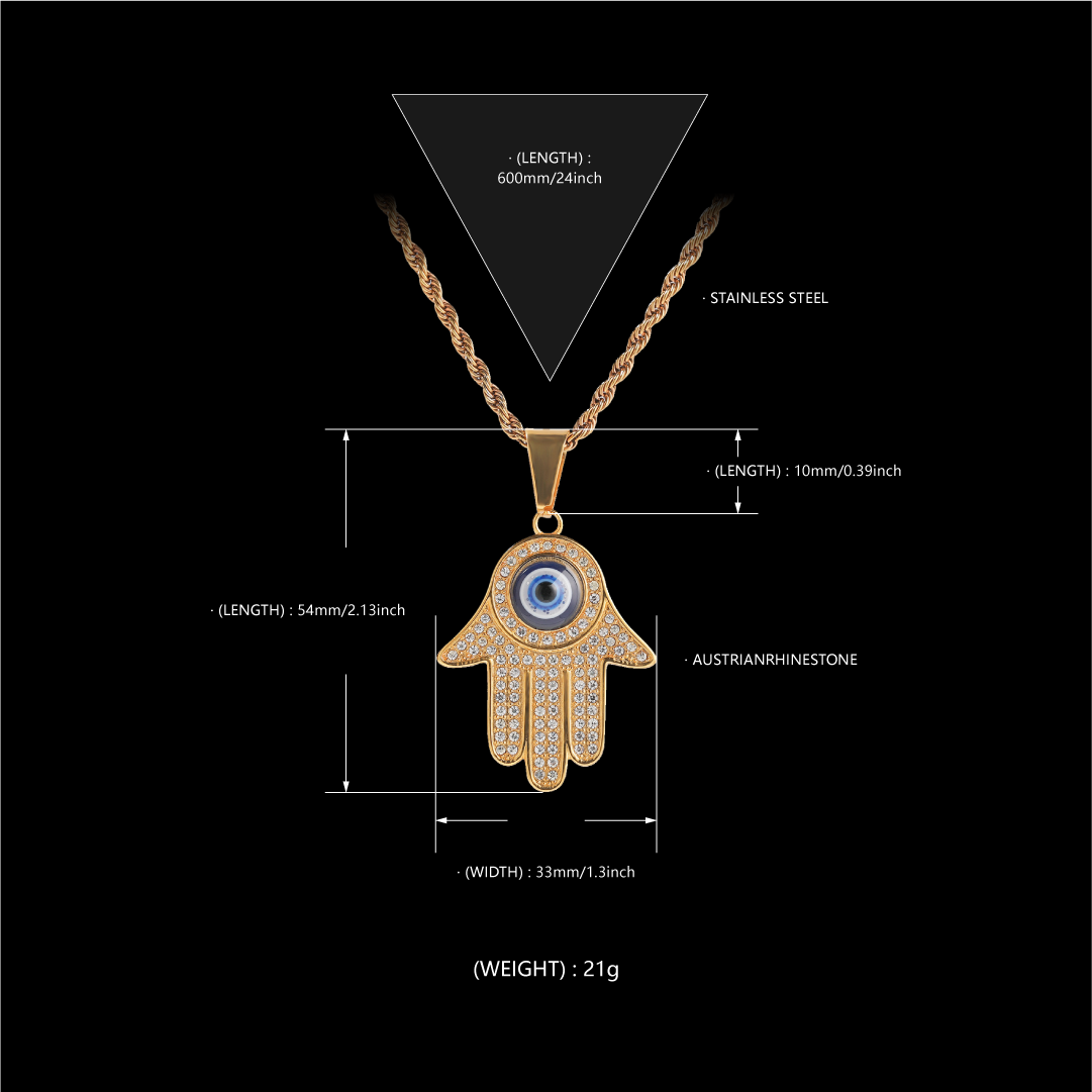 Fatima's Eye Necklace