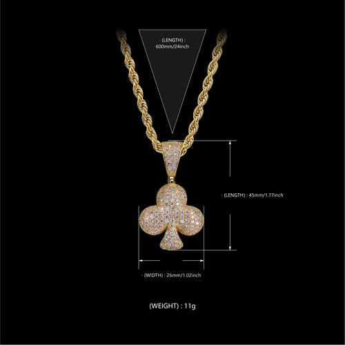 Fortune Club Pendant